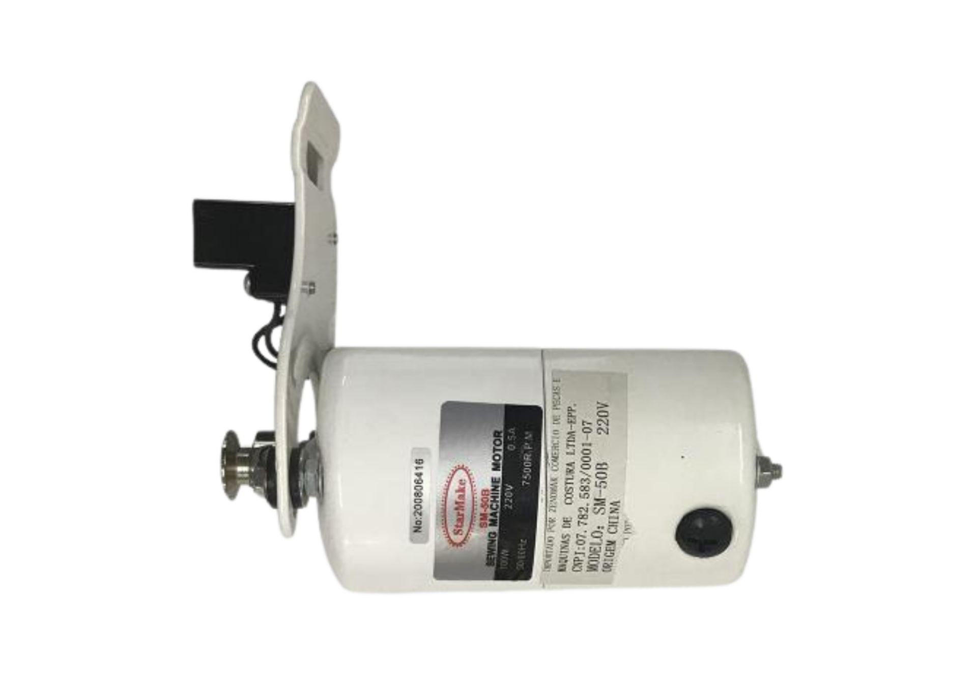 Motor com Pedal para Máquina de Costura Doméstica