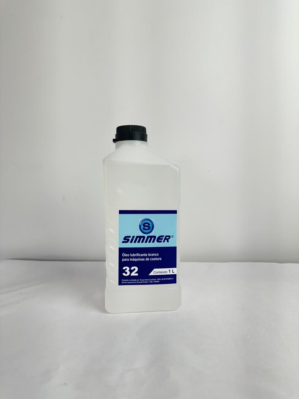 Óleo Lubrificante Sintético Branco 32 – Simmer 1 Litro