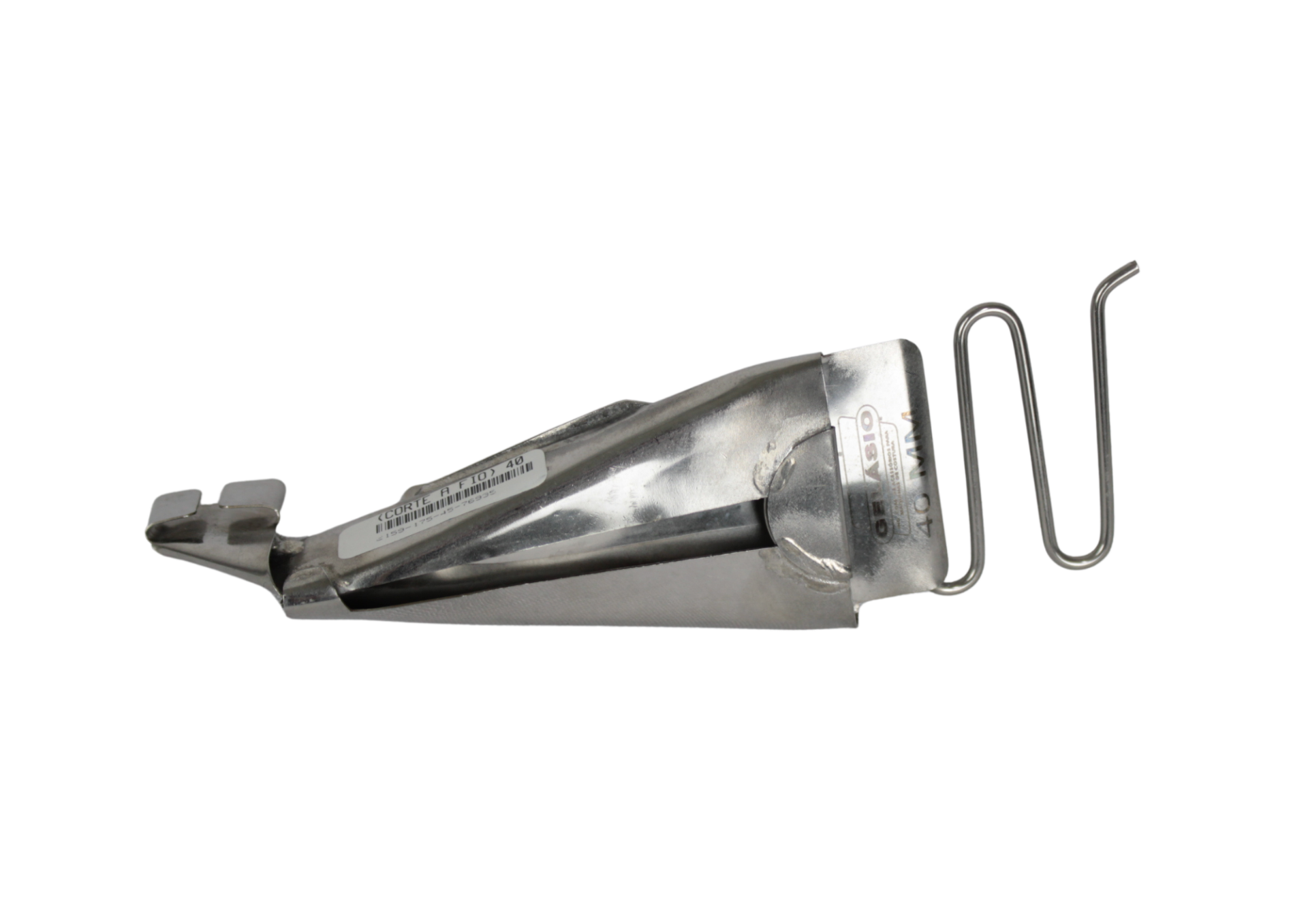 Aparelho de passar filete ao contrário 4,0 cm para Overlock