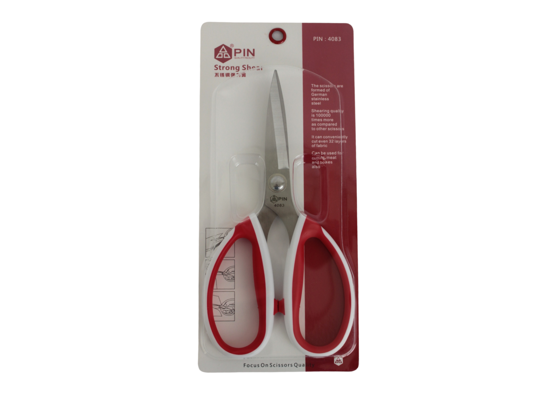 Tesoura Cabo Branco Média – PIN