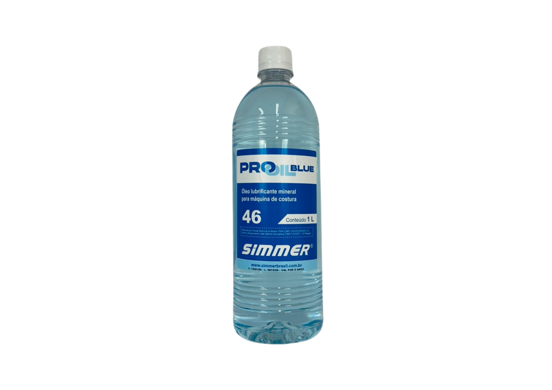 Imagem da peça - Óleo Lubrificante Mineral Azul 46 1L – Simmer