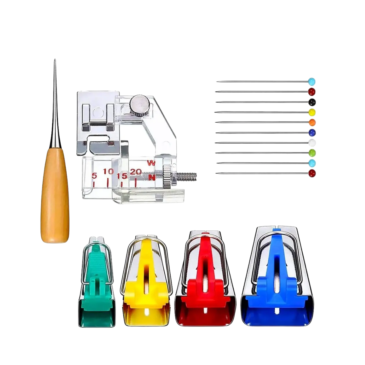 Kit para Fazer Viés em Máquina Doméstica/Caseiras